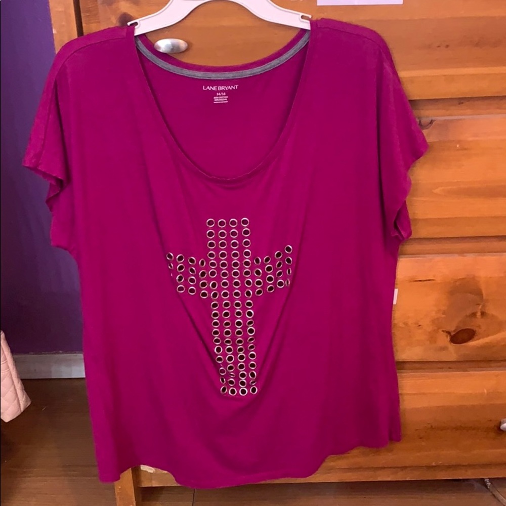 Purple shirt
